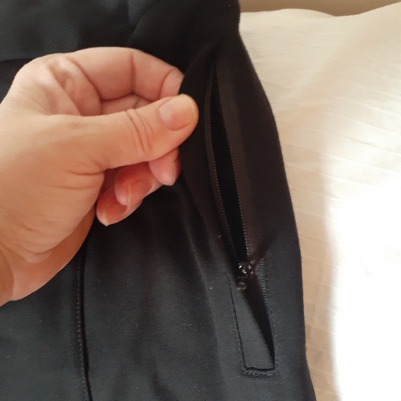 Betabrand Black XL Petite Pencil Dress Yoga Pant Black - Picture 6 of 15